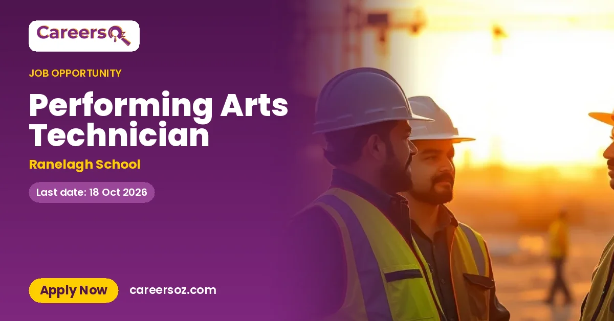 Performing Arts Technician – Ranelagh School