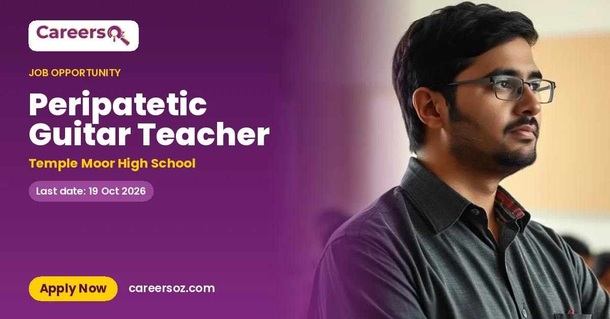 Peripatetic Guitar Teacher – Temple Moor High School