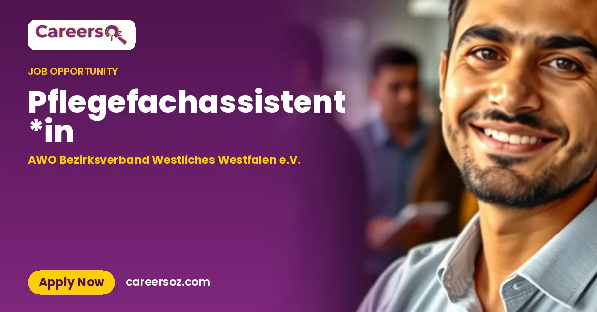 Pflegefachassistent *in – AWO Bezirksverband Westliches Westfalen e.V.