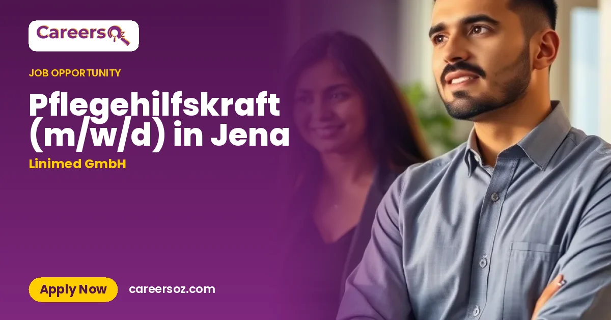 Pflegehilfskraft (m/w/d) in Jena – Linimed GmbH