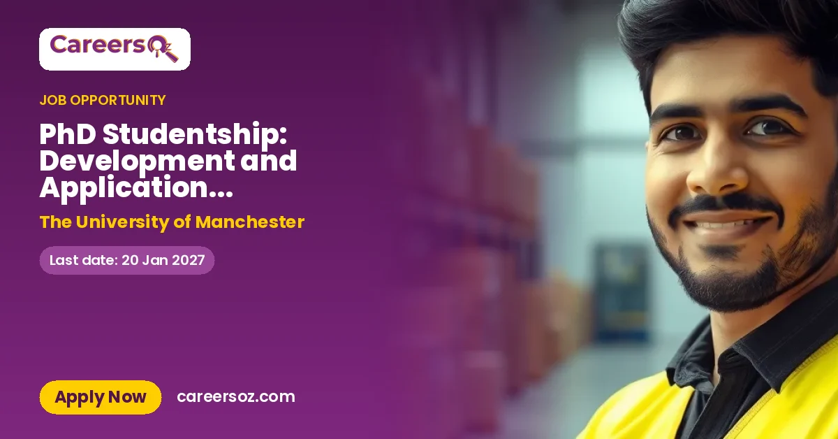 PhD Studentship: Development and Application of Next-Generation Instrumentation to Quantify the Chemical Drivers of Particle Oxidative Potential – The University of Manchester