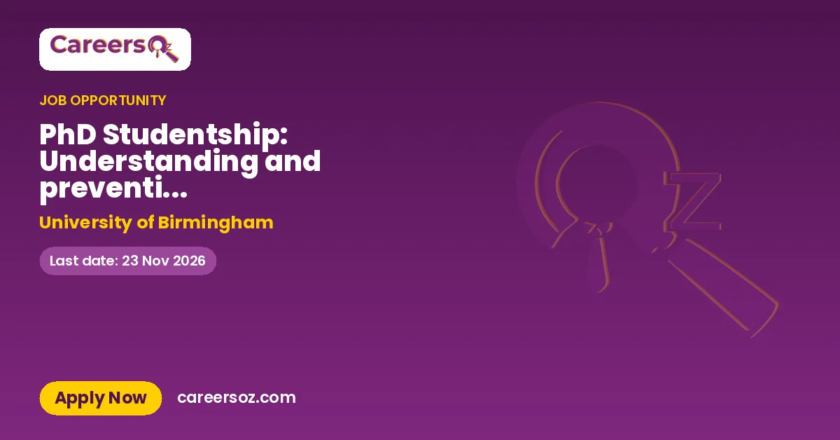 PhD Studentship: Understanding and preventing shock-induced tissue injury using dynamic nanofluidics – University of Birmingham