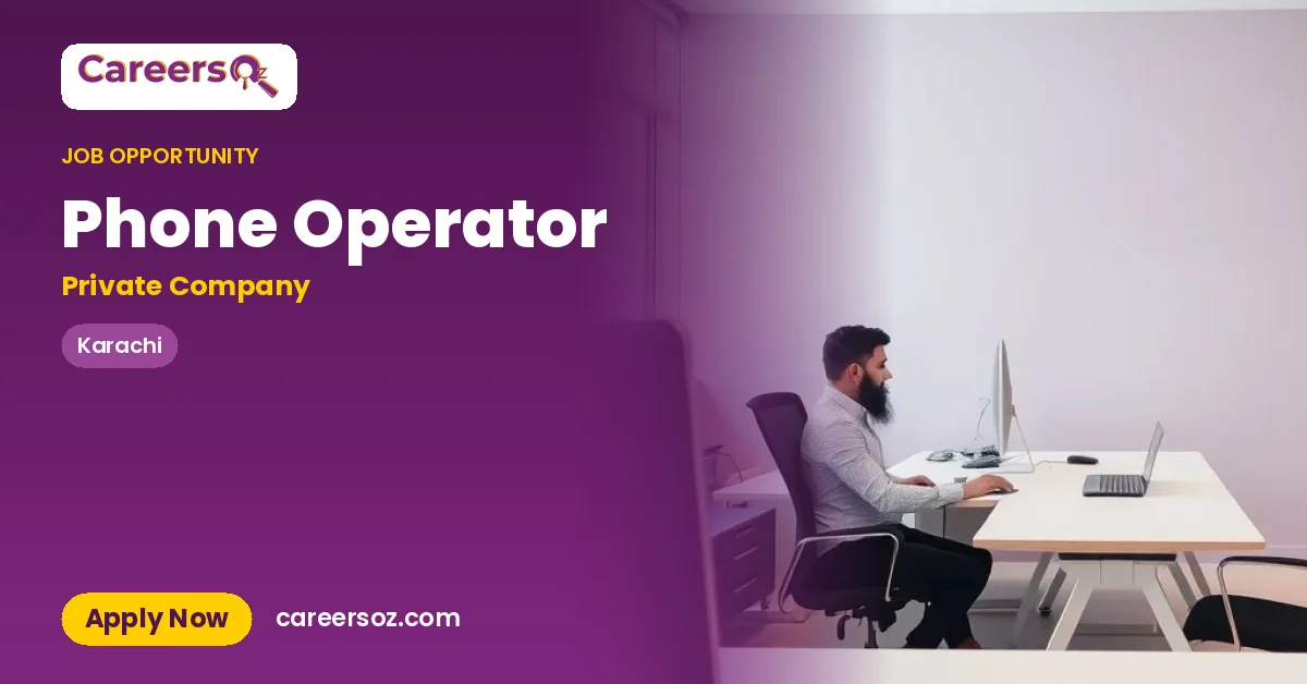 Phone Operator – Private Company
