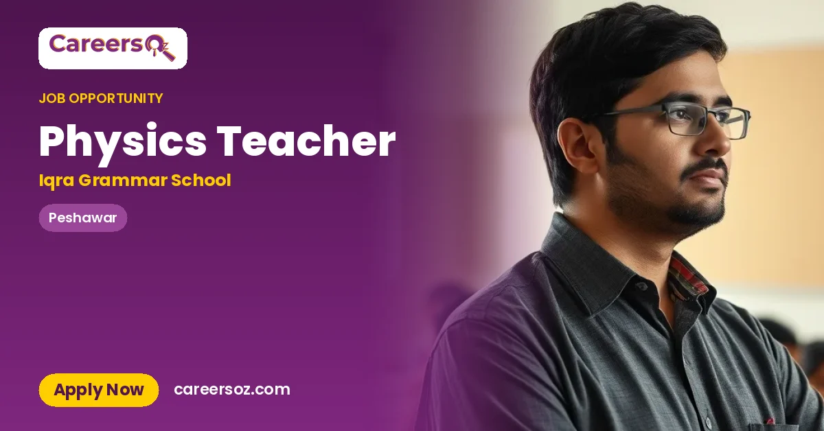 Physics Teacher – Iqra Grammar School