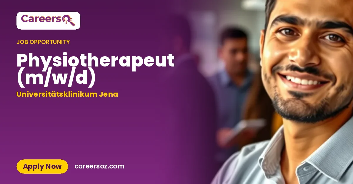 Physiotherapeut (m/w/d) – Universitätsklinikum Jena
