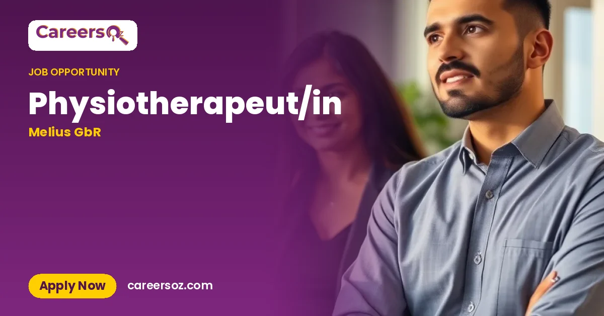 Physiotherapeut/in – Melius GbR