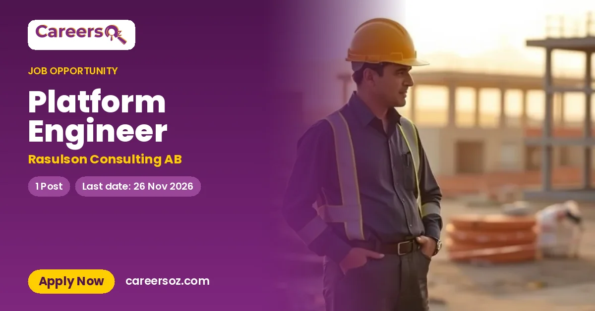 Platform Engineer – Rasulson Consulting AB