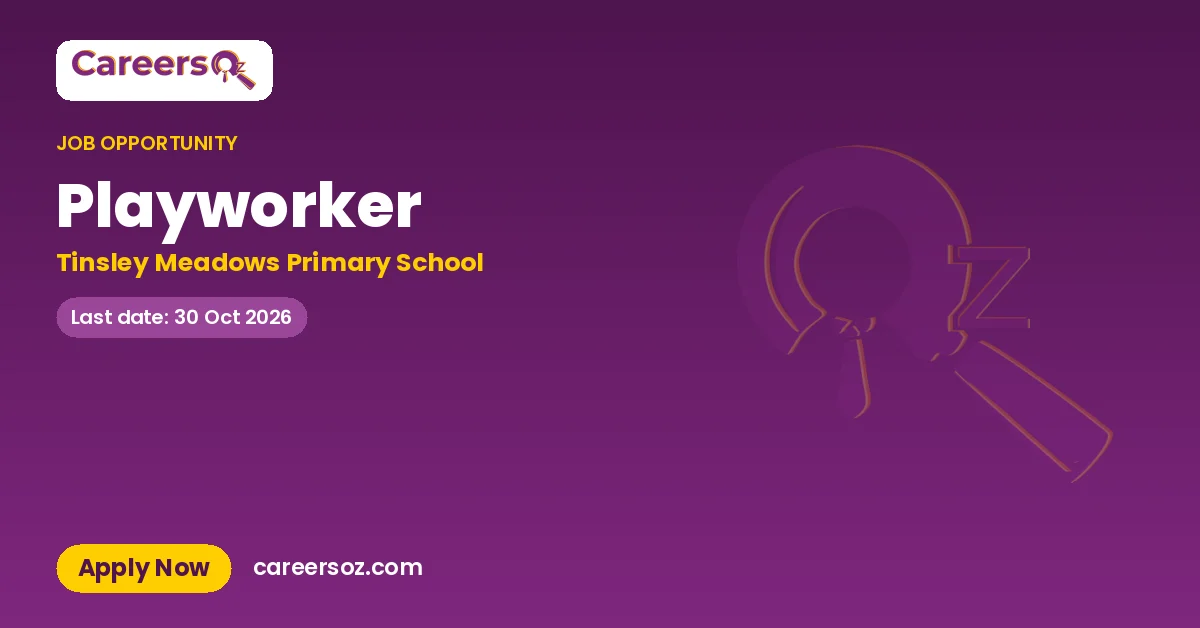 Playworker – Tinsley Meadows Primary School