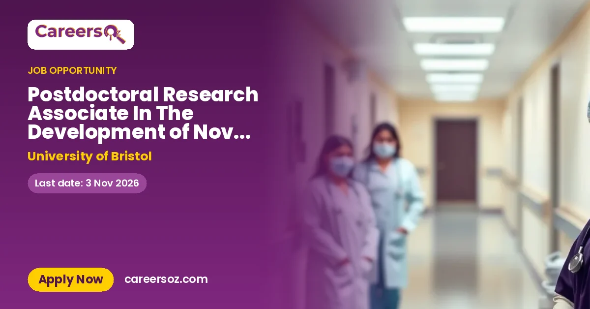 Postdoctoral Research Associate In The Development of Novel Synthetic Boron-based Methodologies – University of Bristol