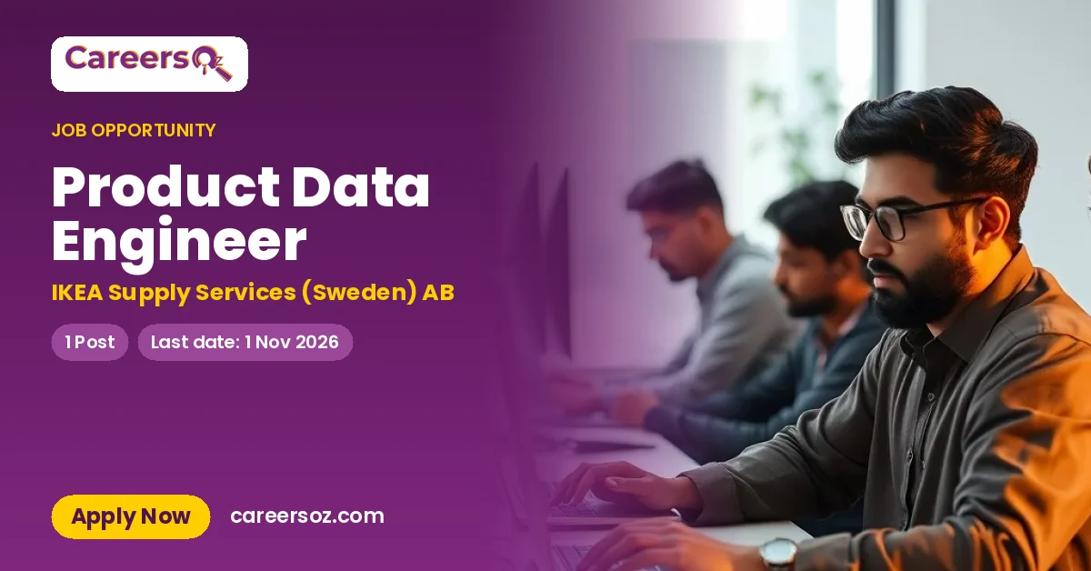 Product Data Engineer – IKEA Supply Services (Sweden) AB