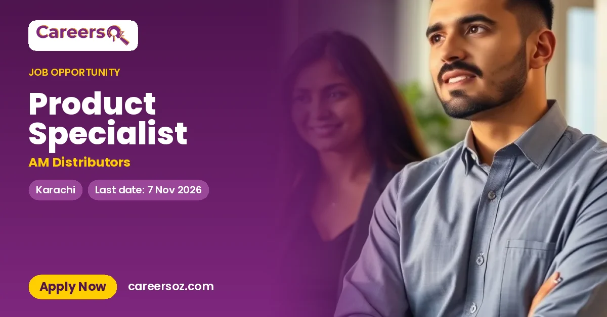 Product Specialist – AM Distributors