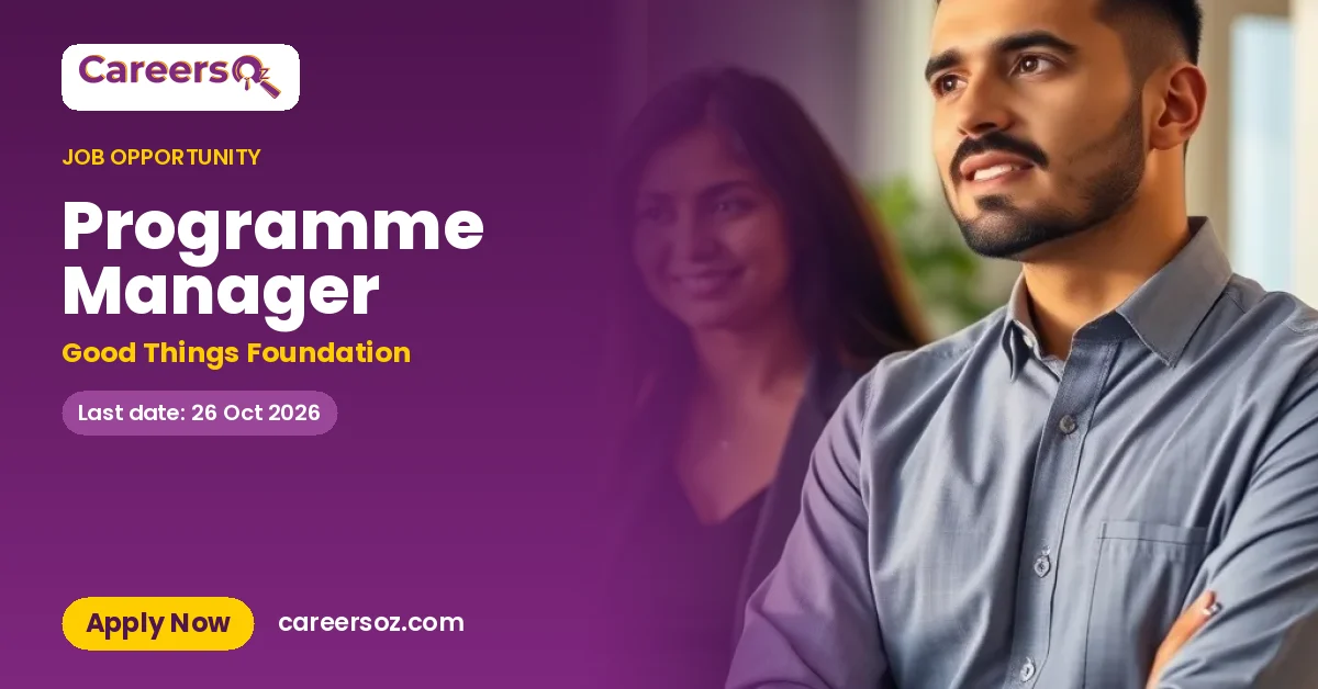 Programme Manager – Good Things Foundation