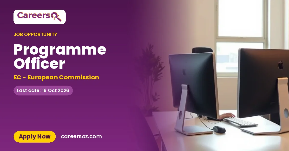 Programme Officer – EC - European Commission