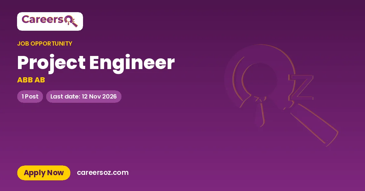 Project Engineer – ABB AB