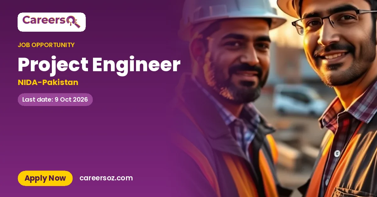 Project Engineer – NIDA-Pakistan