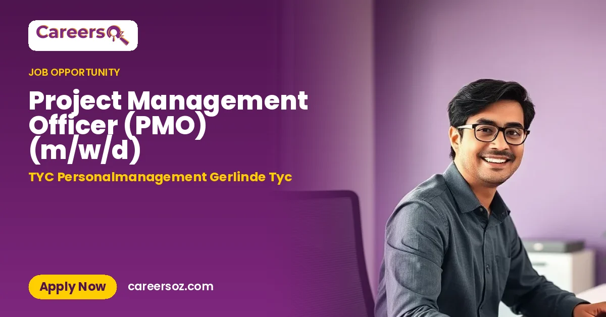 Project Management Officer (PMO) (m/w/d) – TYC Personalmanagement Gerlinde Tyc