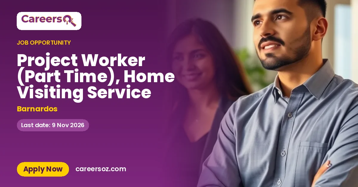 Project Worker (Part Time), Home Visiting Service – Barnardos