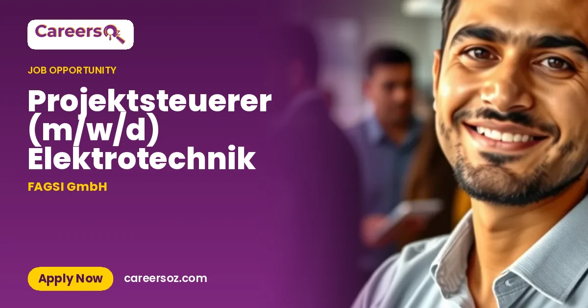 Projektsteuerer (m/w/d) Elektrotechnik – FAGSI GmbH