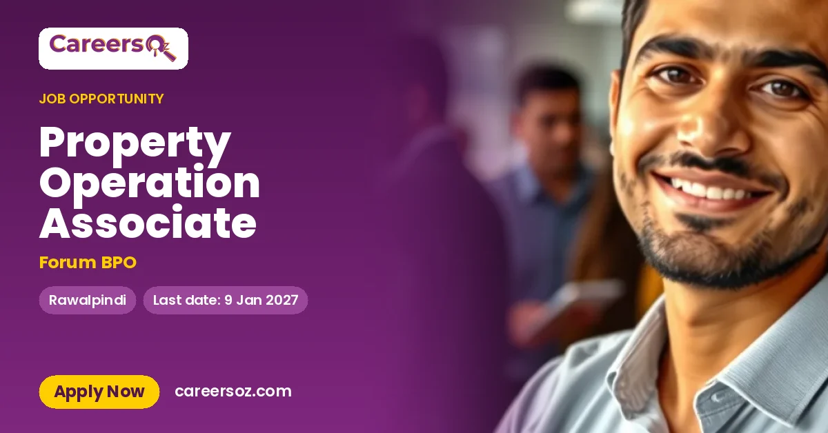 Property Operation Associate – Forum BPO