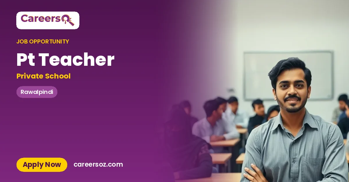 Pt Teacher – Private School