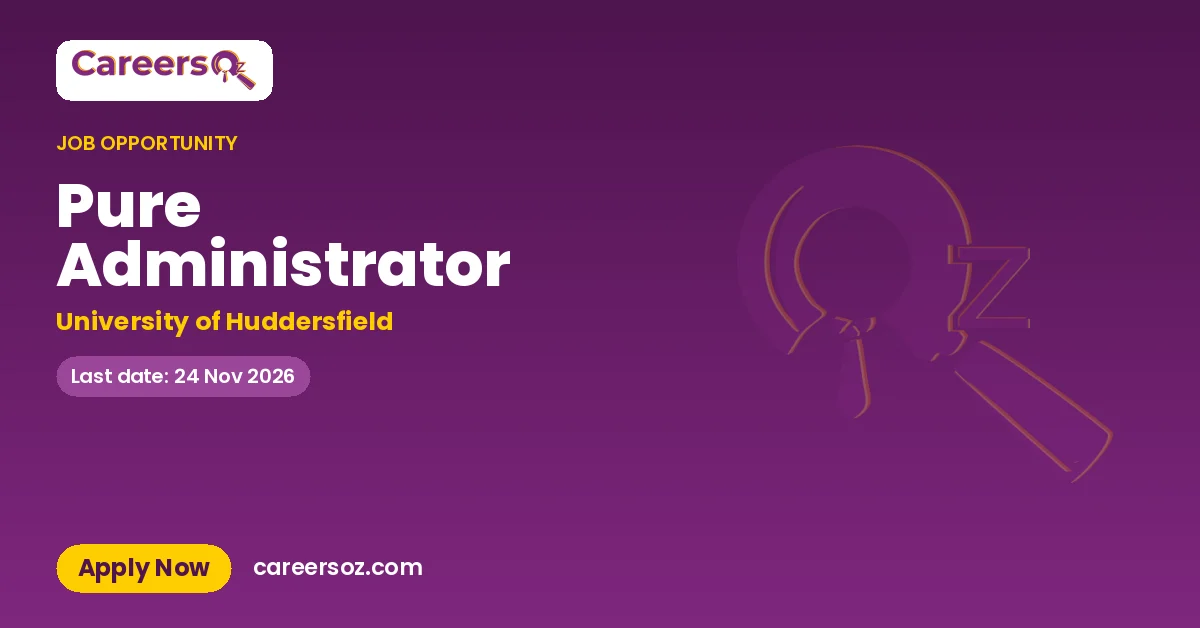 Pure Administrator – University of Huddersfield