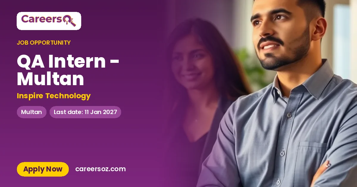 QA Intern - Multan – Inspire Technology