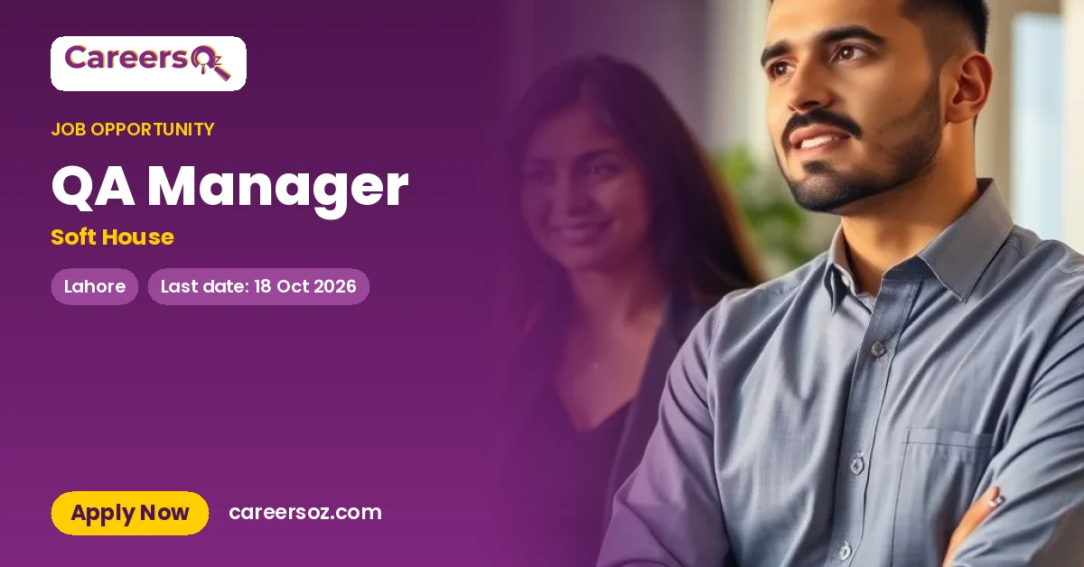 QA Manager – Soft House