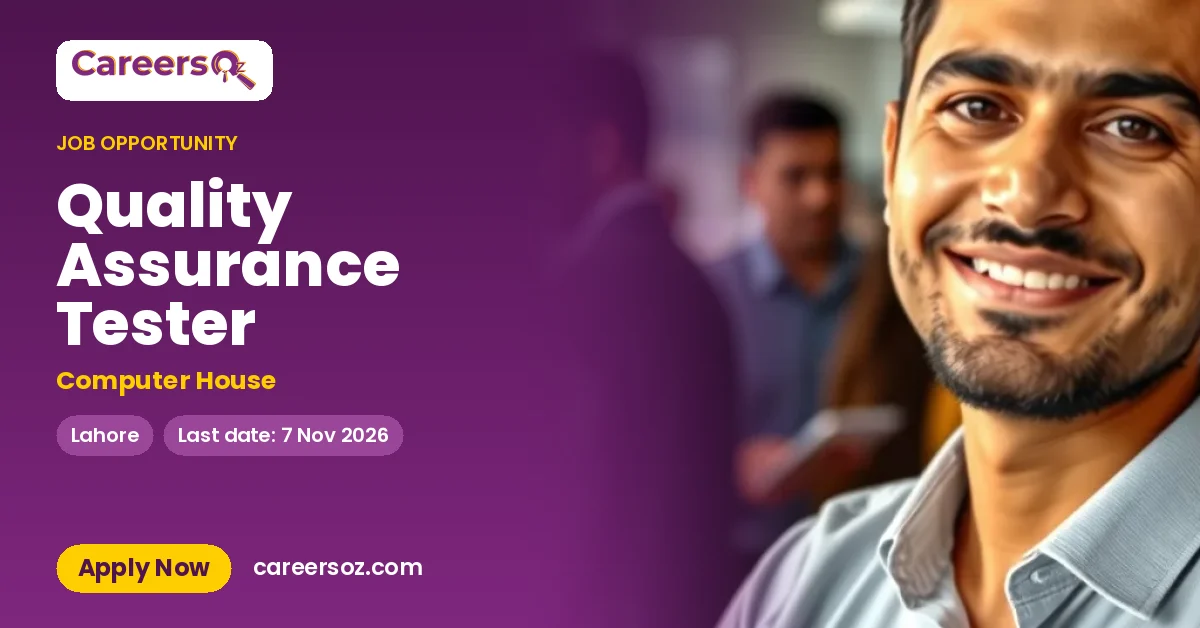 Quality Assurance Tester – Computer House
