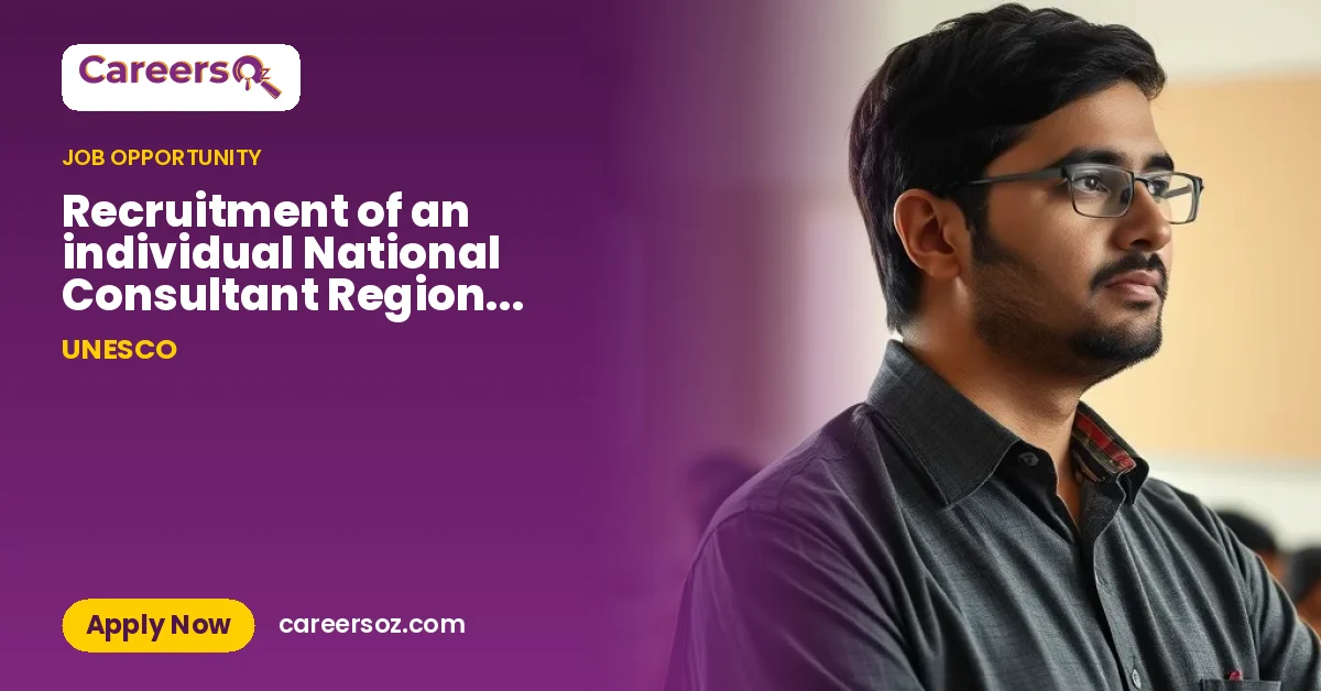 Recruitment of an individual National Consultant Regional Mapping of STEM Education in West Africa - – UNESCO
