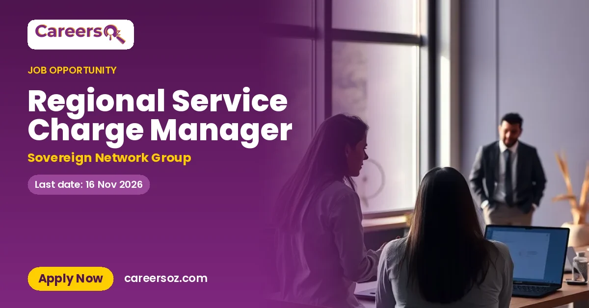 Regional Service Charge Manager – Sovereign Network Group