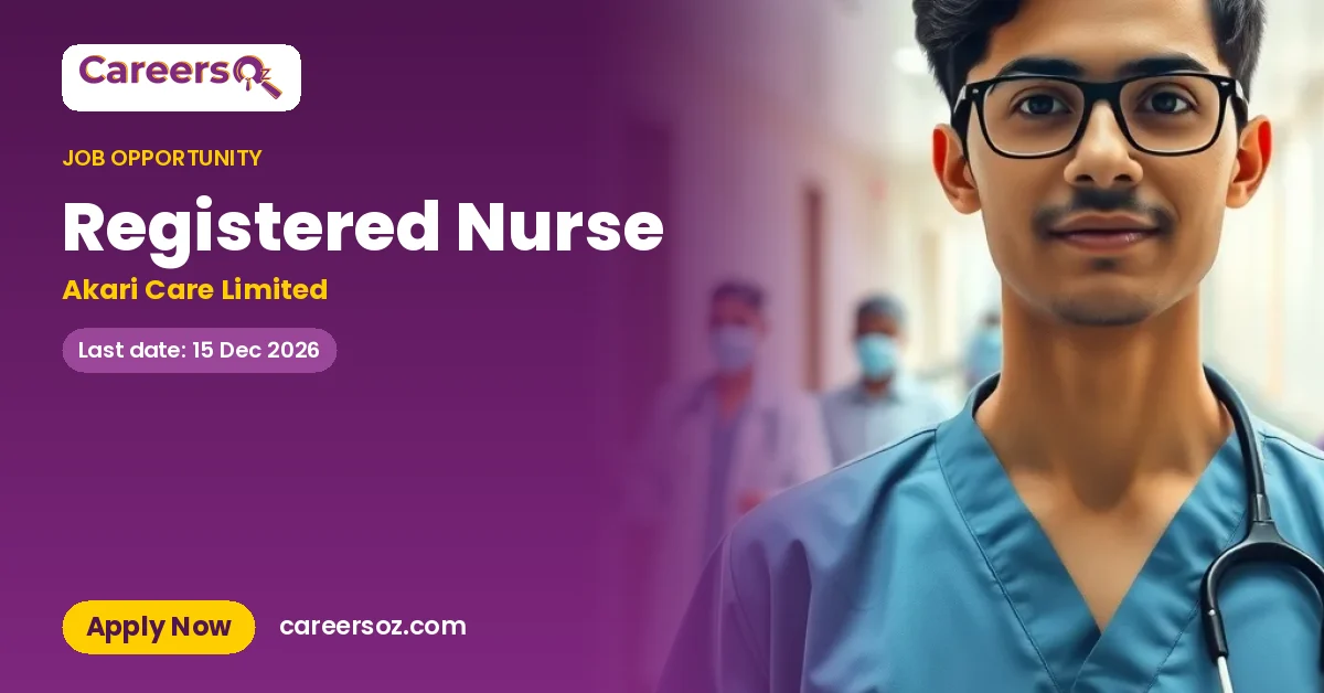 Registered Nurse – Akari Care Limited