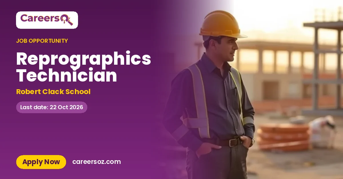 Reprographics Technician – Robert Clack School