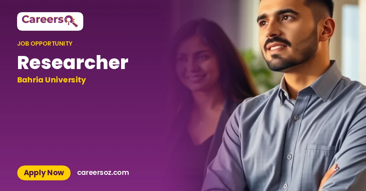 Researcher – Bahria University