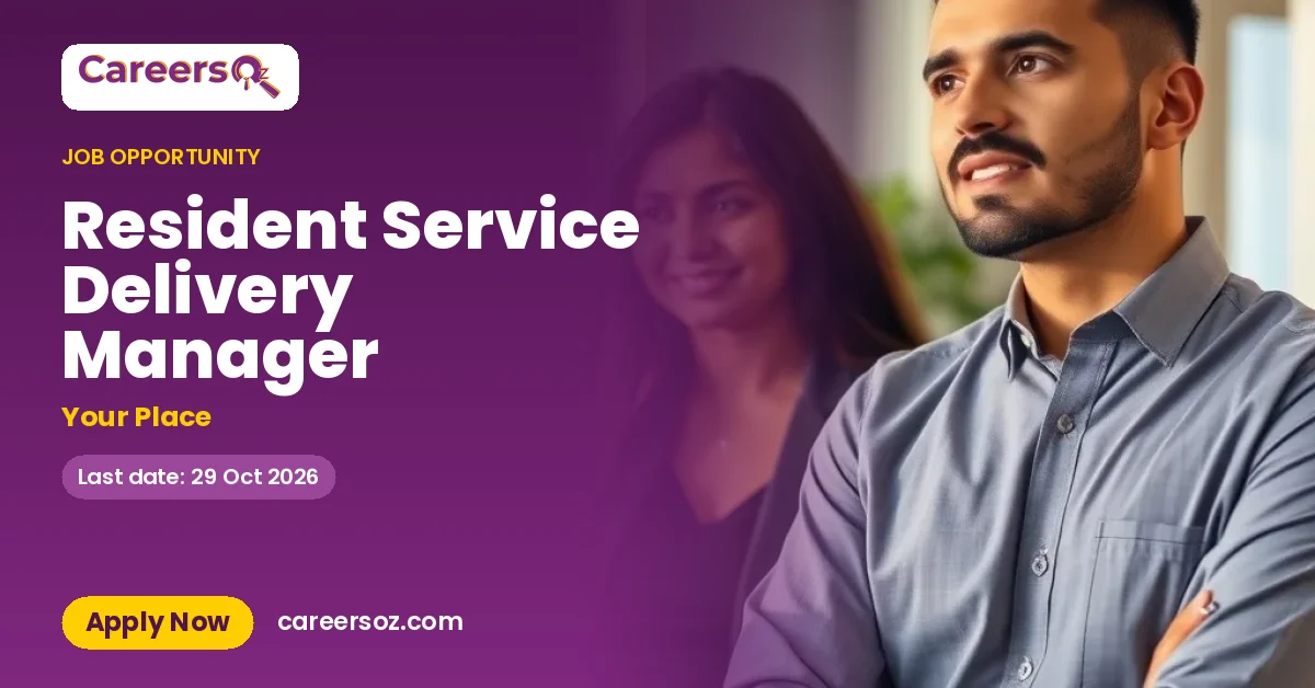 Resident Service Delivery Manager – Your Place