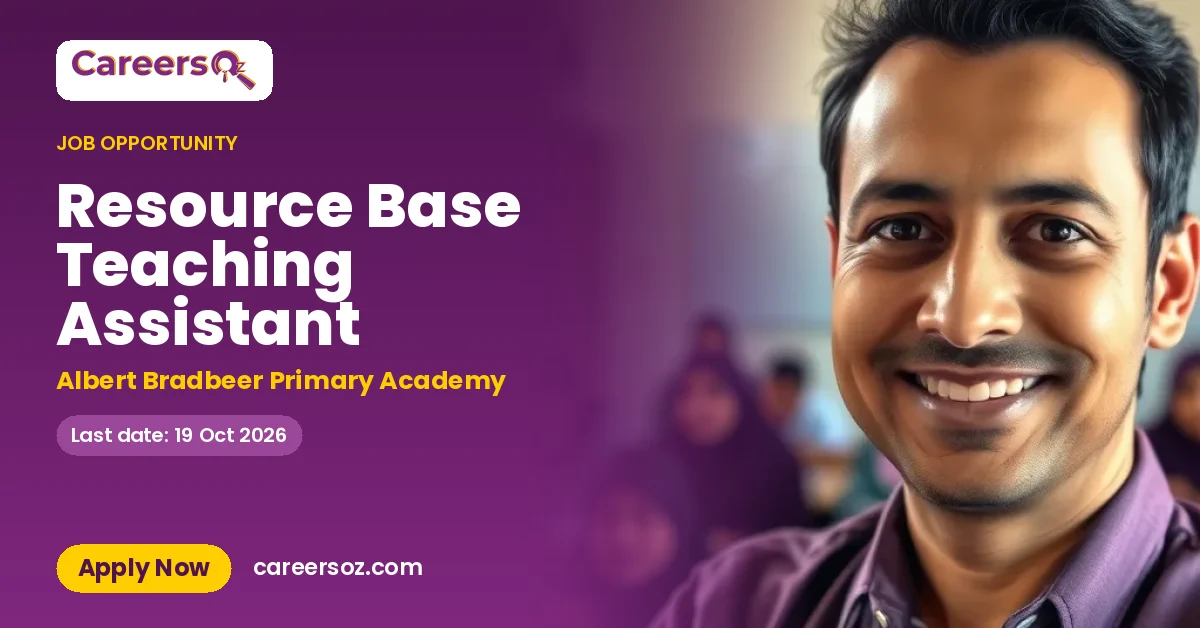 Resource Base Teaching Assistant – Albert Bradbeer Primary Academy