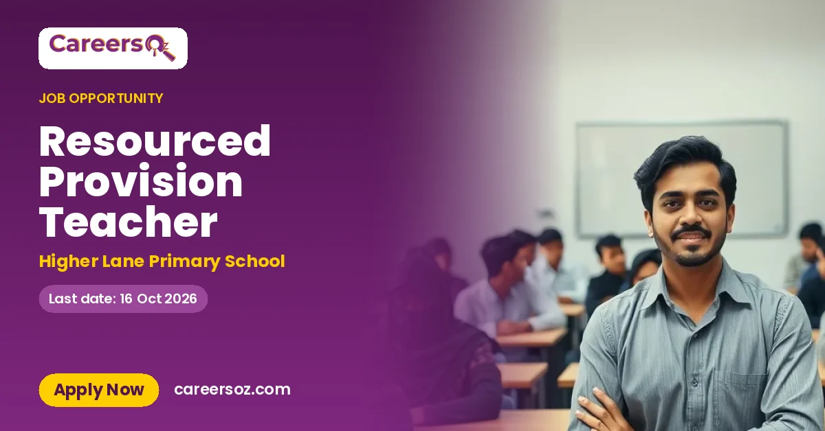 Resourced Provision Teacher – Higher Lane Primary School