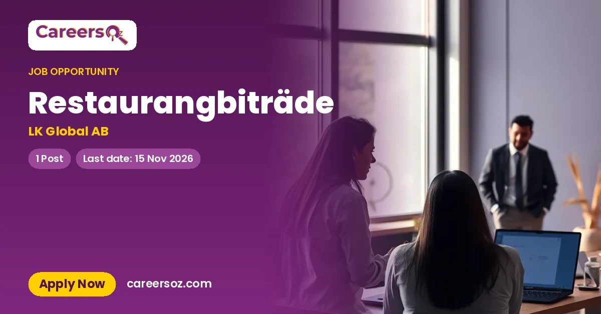 Restaurangbiträde – LK Global AB