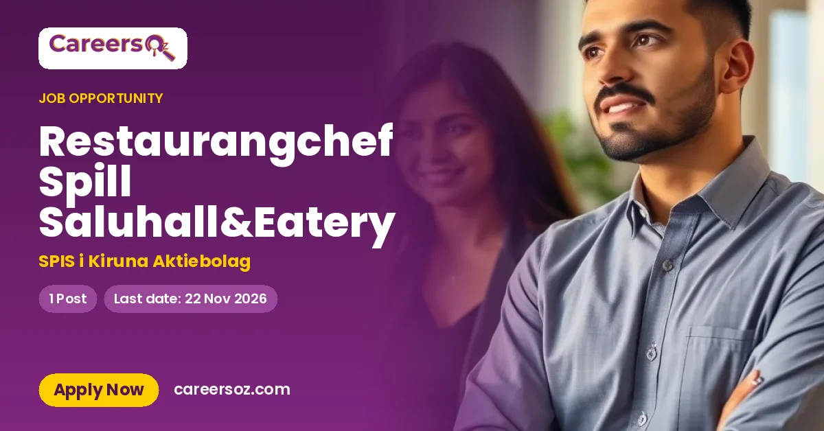 Restaurangchef Spill Saluhall&Eatery – SPIS i Kiruna Aktiebolag