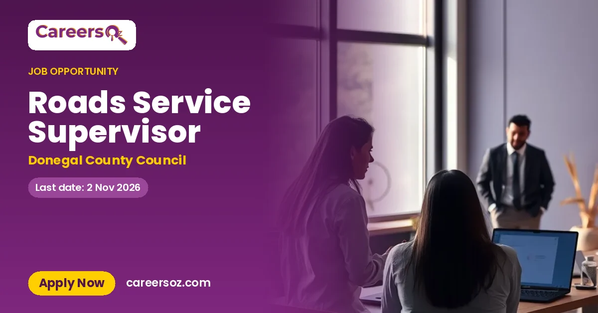 Roads Service Supervisor – Donegal County Council