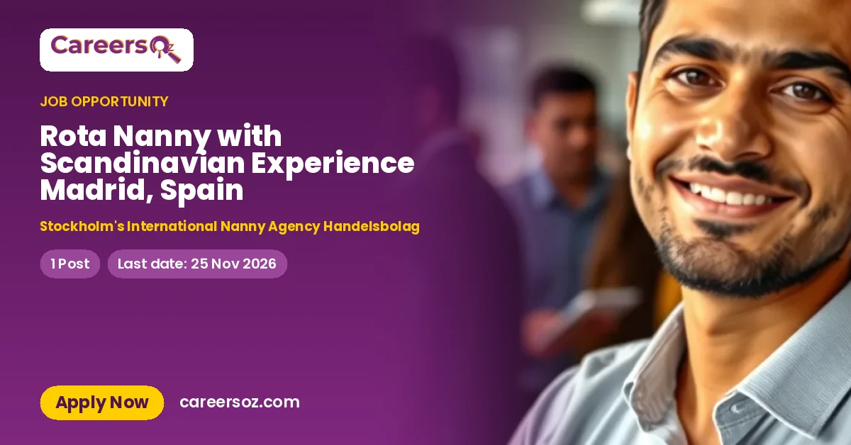 Rota Nanny with Scandinavian Experience Madrid, Spain – Stockholm's International Nanny Agency Handelsbolag