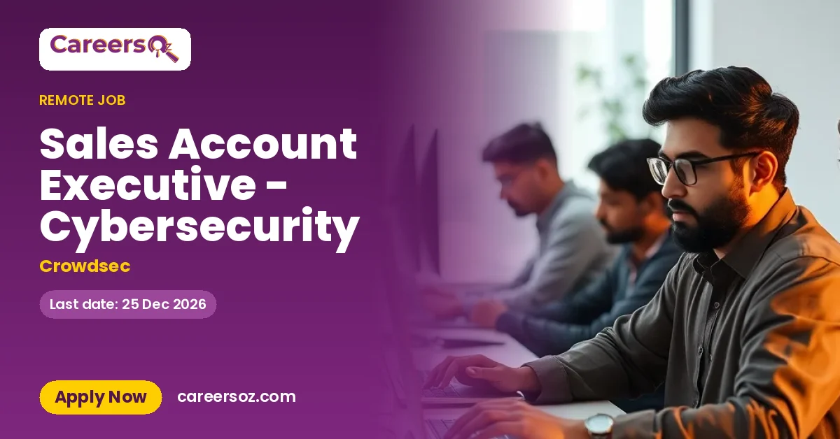 Sales Account Executive - Cybersecurity – Crowdsec