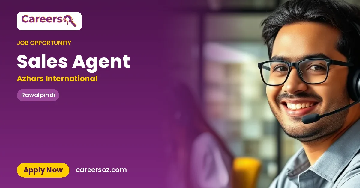Sales Agent – Azhars International