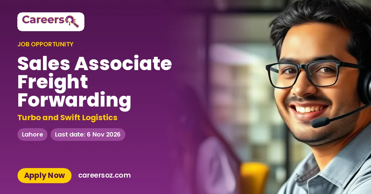 Sales Associate Freight Forwarding – Turbo and Swift Logistics