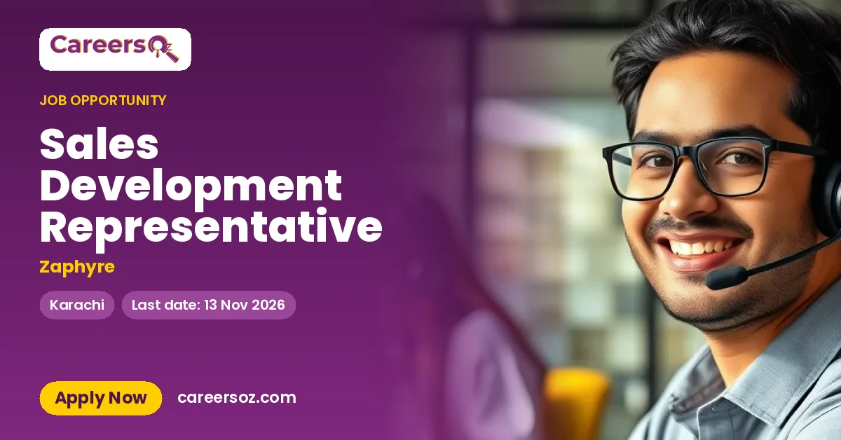 Sales Development Representative – Zaphyre