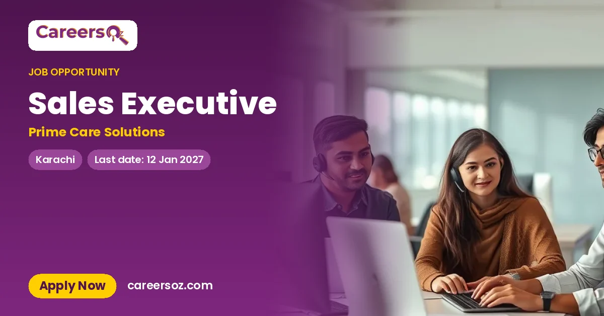 Sales Executive – Prime Care Solutions