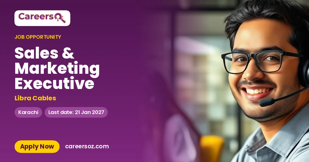 Sales & Marketing Executive – Libra Cables