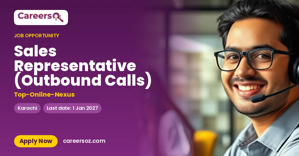 Sales Representative (Outbound Calls) – Top-Online-Nexus