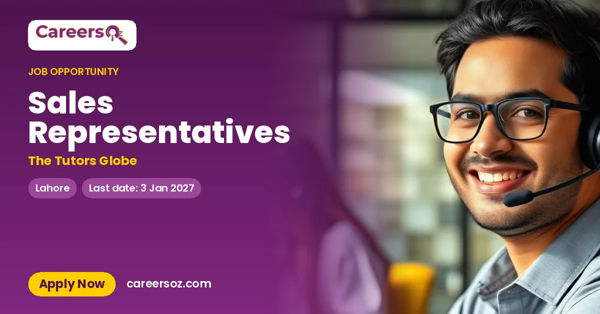 Sales Representatives – The Tutors Globe