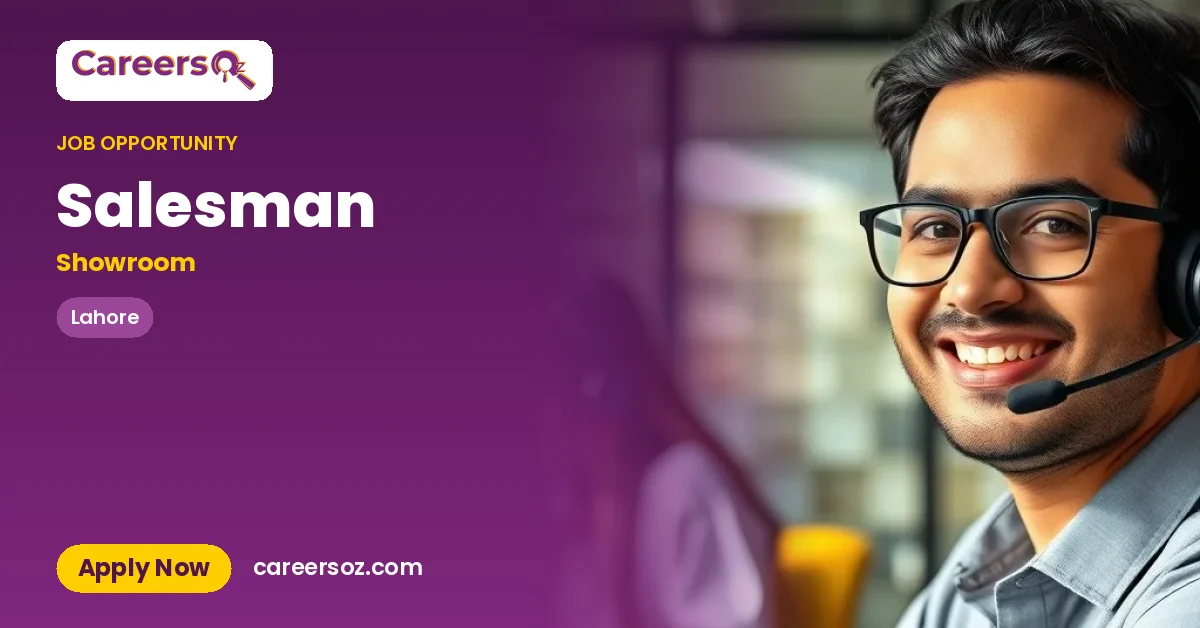 Salesman – Showroom