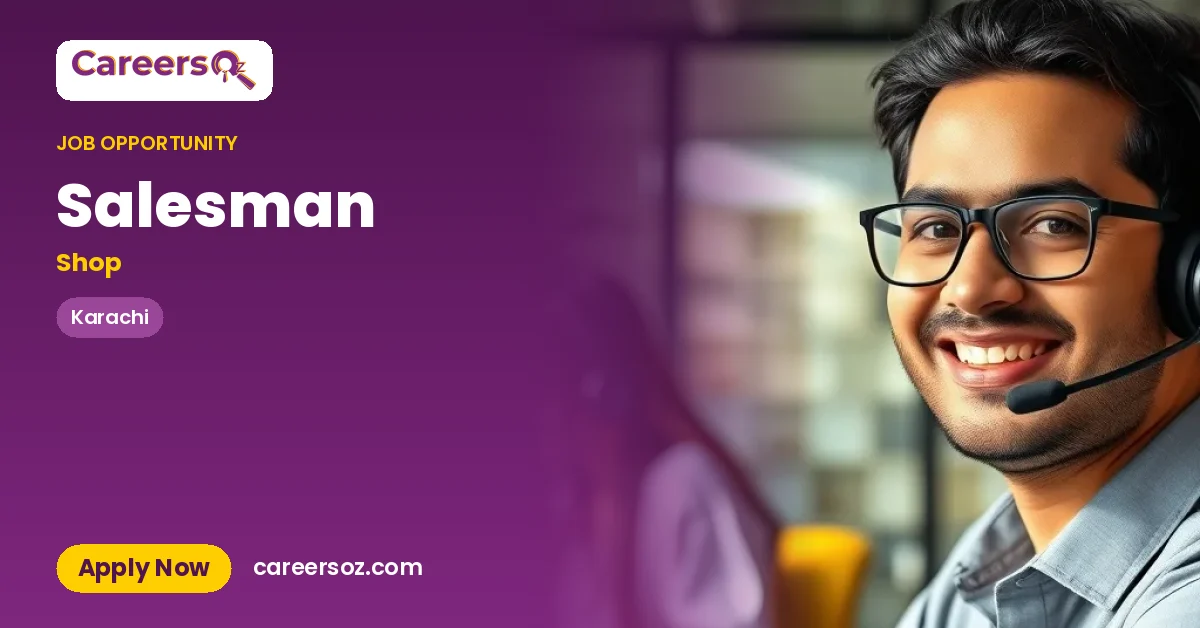 Salesman – Shop